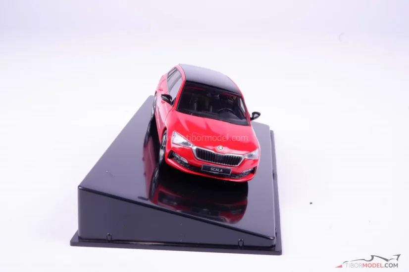 Škoda Scala červená (2019), 1:43 Ixo