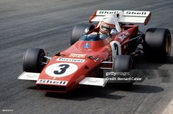 Ferrari 312 B2 - Clay Regazzoni (1971), 3rd place Dutch GP, with driver figure 1:18 GP Replicas