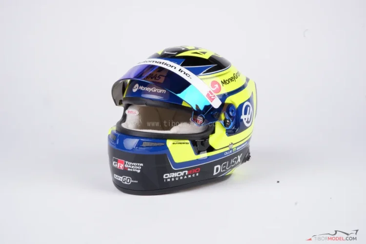 Oliver Bearman 2025 Haas mini prilba, 1:2 Bell