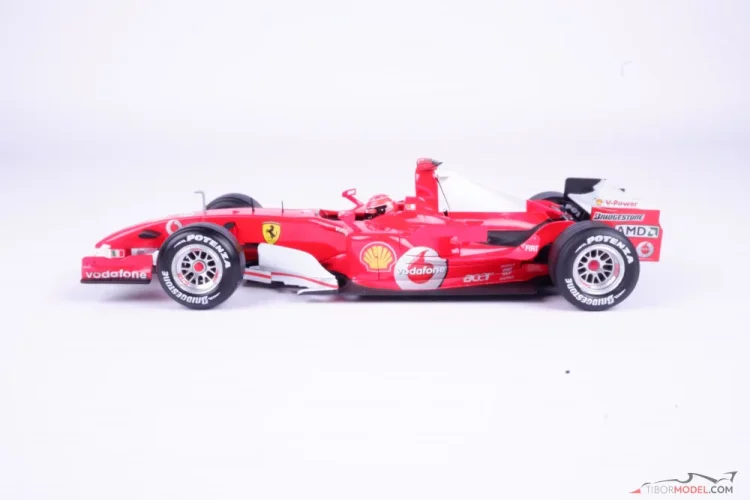 Model car Ferrari 248 F1 M. Schumacher 2006, 1:18 HW | Tibormodel.com