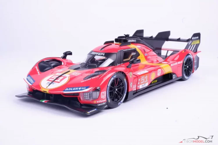 Ferrari 499P - #51, Győztes 24H Le Mans 2023, 1:18 Bburago