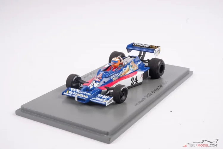 Hesketh 308E - Rupert Keegan (1977), Silverstone, 1:43 Spark