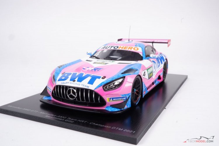 Mercedes AMG GT3- M. Götz (2021 ), DTM Bajnok, 1:18 Spark