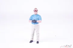 Figure Juan Manuel Fangio, 1:18 American Diorama
