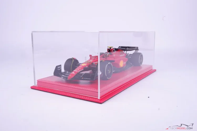 Vitrína s červeným koženým podstavcom (Mulhouse), 1:18 Atlantic