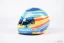 Fernando Alonso 2025 Aston Martin mini prilba, 1:2 Bell