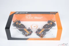 McLaren MCL38 - Lando Norris, Oscar Piastri (2024), Pohár Konstrukérů + champion board ve speciálním balení, 1:43 Spark