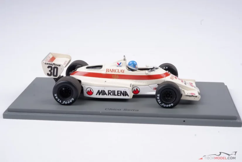 Arrows A6 - Chico Serra (1983), Monaco GP, 1:43 Spark
