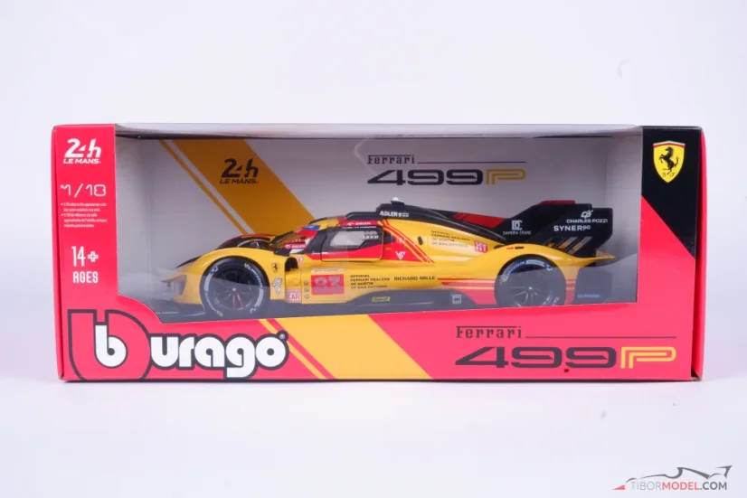 Ferrari 499P - AF Corse #83 Le Mans 2024, 1:18 Bburago