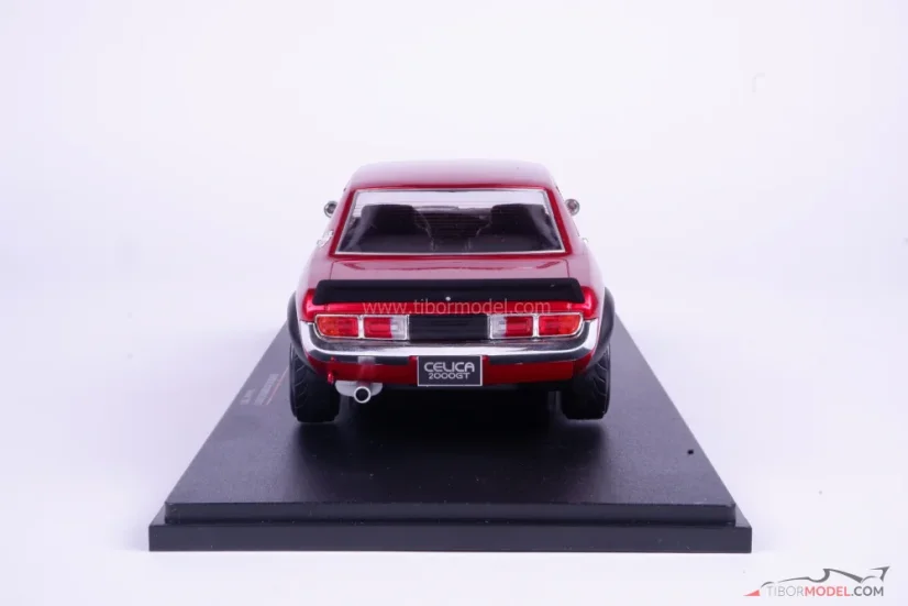 Toyota Celica 2000 GT (1977), piros, 1:18 Ixo