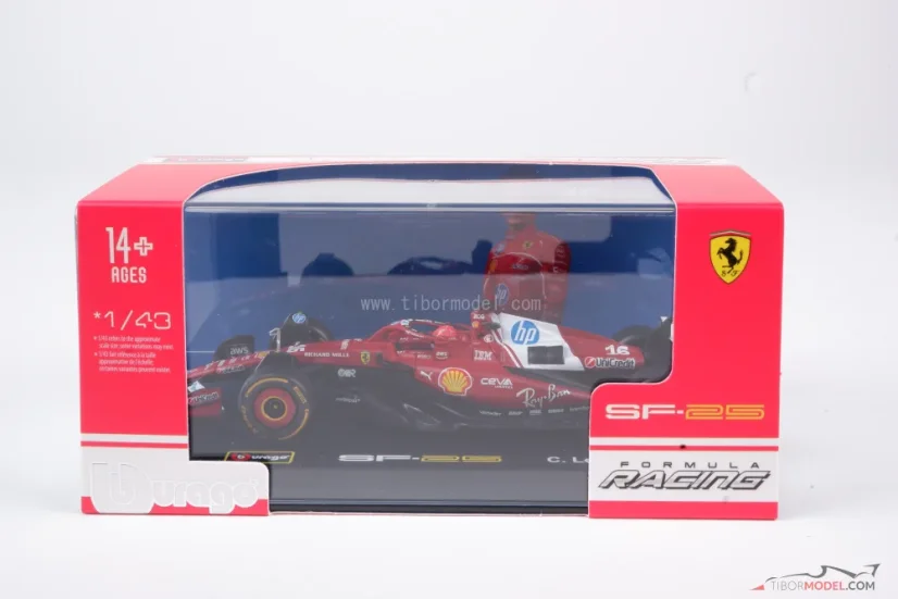 Ferrari SF-25 - Charles Leclerc (2025), 1:43 BBurago Signature