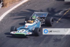 Matra MS 120 - Henri Pescarolo (1970), 3. helyezett Monaco-i Nagydíj, figurával, 1:18 GP Replicas