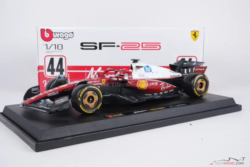 Ferrari SF-25 - Charles Leclerc (2025) VC Talianska, 1:18 Bburago