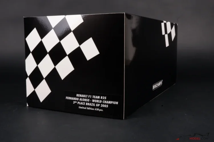 Renault R25 - Fernando Alonso (2005), VC Brazílie, 1:18 Minichamps