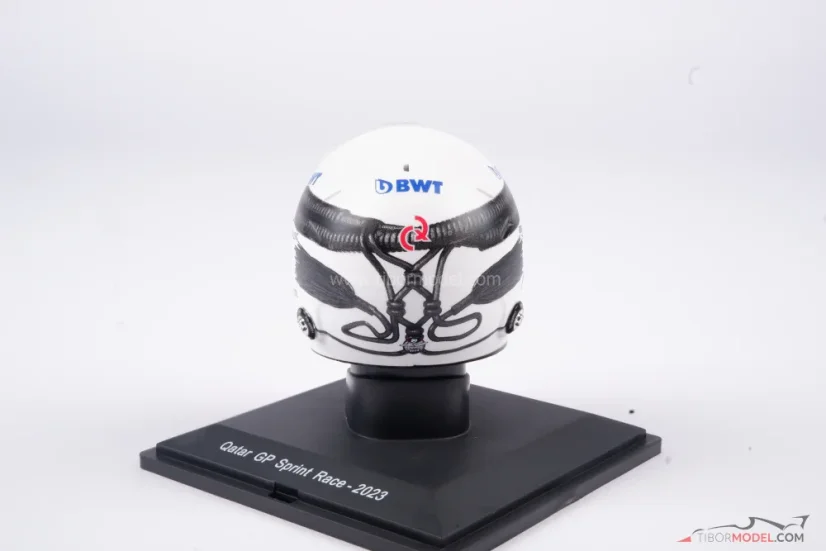 Pierre Gasly 2023, VC Kataru, Sprint, Alpine prilba, 1:5 Spark