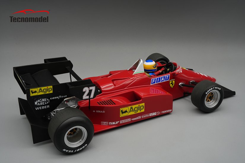 Ferrari 126 - Michele Alboreto (1984), European GP, 1:12 Tecnomodel
