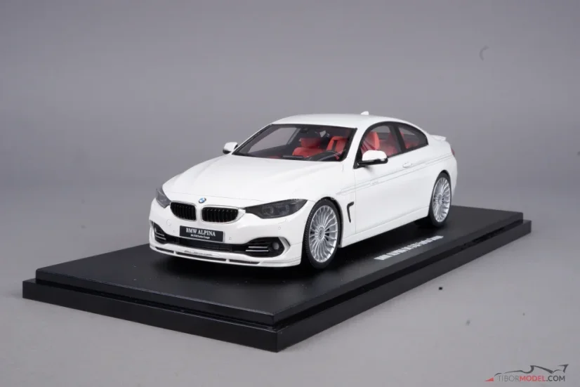 BMW Alpina B4 Bi-turbo (2014) biele, 1:18 GT Spirit
