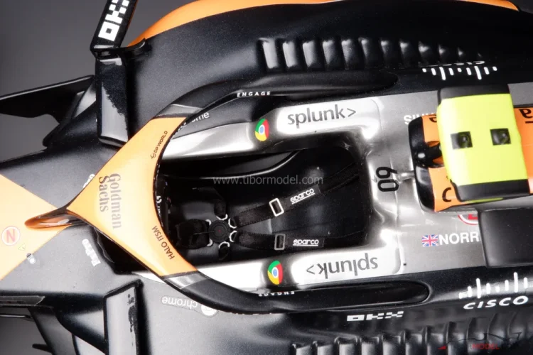 McLaren MCL60 - Lando Norris (2023), Silverstone, 1:8 HC Models McLaren MCL60 - Lando Norris (2023), Silverstone, 1:8 HC Models