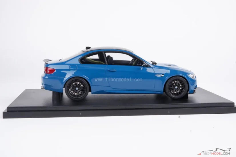 BMW M3 E92 (2007) laguna seca blue, 1:18 GT Spirit