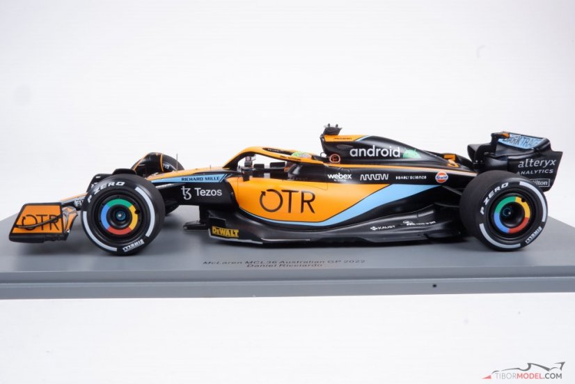 McLaren MCL36 - Daniel Ricciardo (2022), 1:18 Spark