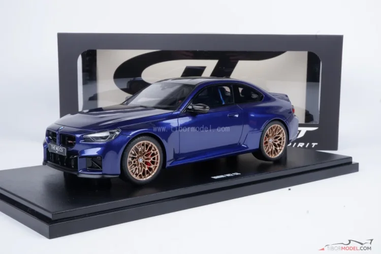 BMW M2 CS (2025) modré, 1:18 GT Spirit