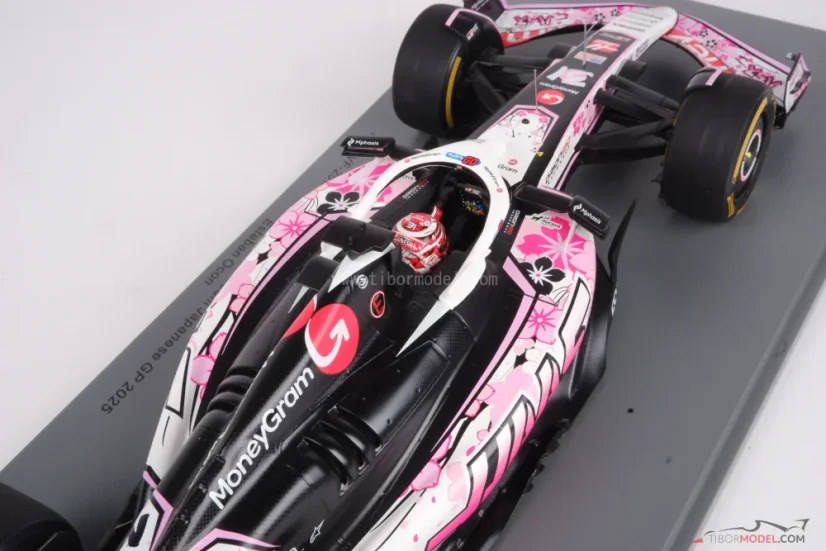 Haas VF-25 - Esteban Ocon (2025), VC Japonska, 1:18 Spark