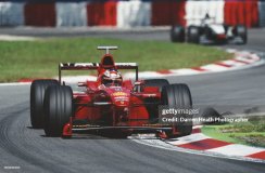 Ferrari F300 - Michael Schumacher (1998), Winner Italy, with driver figure 1:43 GP Replicas