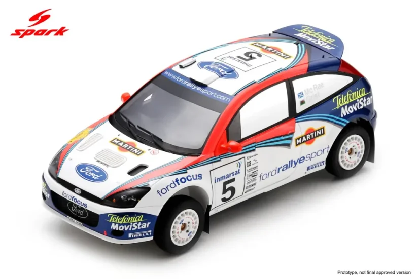 Ford Focus WRC - McRae/Grist (2002), Víťaz Rally Safari, 1:18 Spark