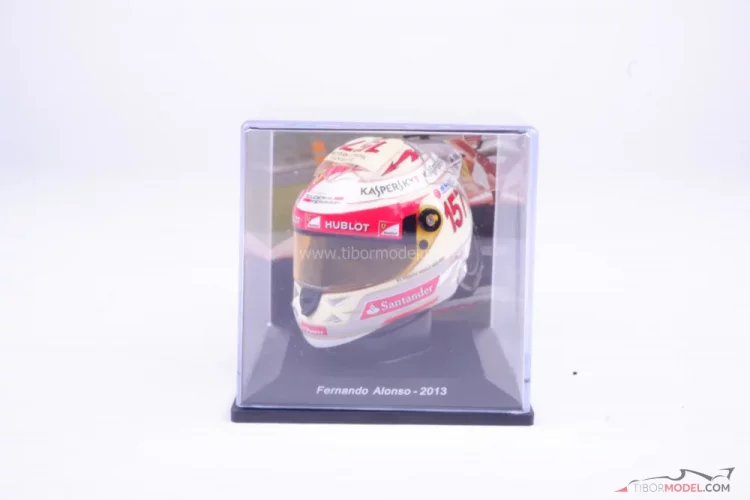 Fernando Alonso 2013 Indiai Nagydíj, Ferrari sisak, 1:5 Spark