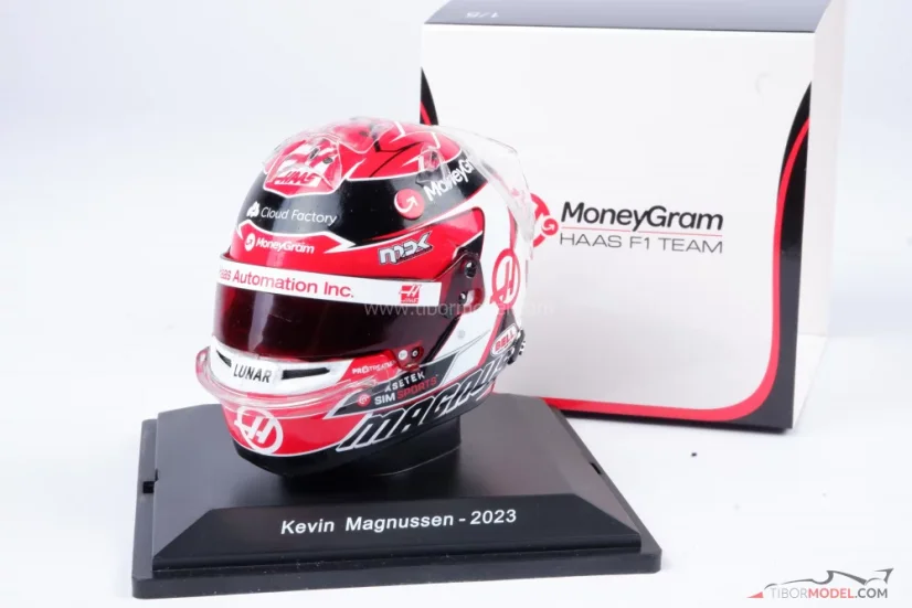 Kevin Magnussen 2023, Haas přilba, 1:5 Spark
