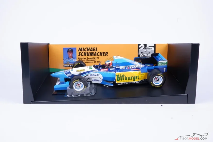 Benetton B195 - Michael Schumacher (1995), Vítěz VC Japonska, 1:18 Minichamps