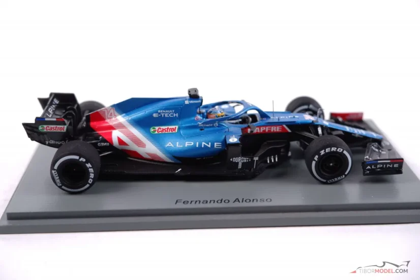 Alpine A521 - Fernando Alonso (2021), 3. Katar, 1:43 Spark