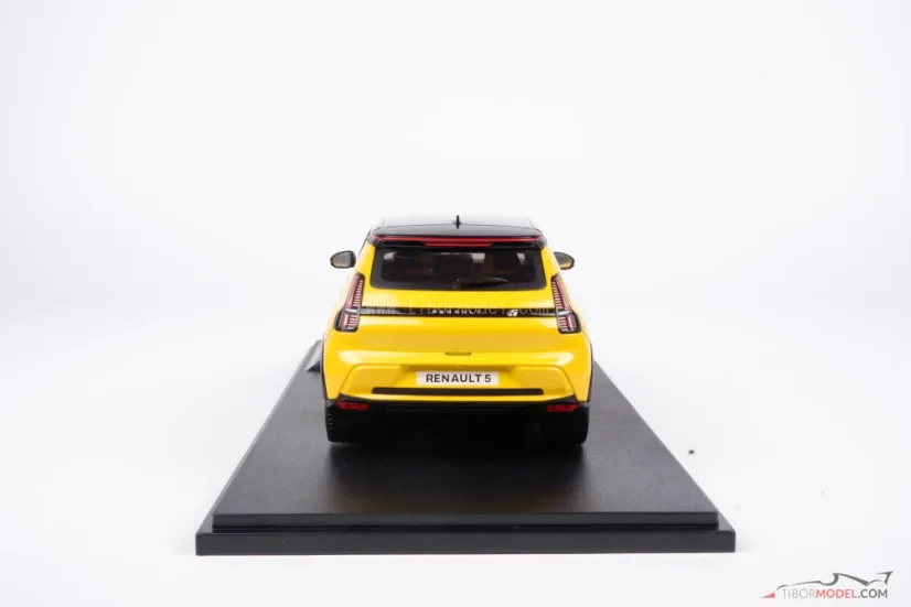 Renault 5 E-tech (2024) žlutý, 1:18 Solido