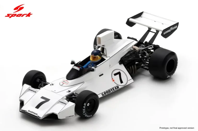 Brabham BT44 - Carlos Reutemann (1974), Víťaz VC Južnej Afriky, 1:18 Spark