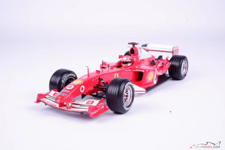 Model car Ferrari F2004 Schumacher, 1:18 Hot Wheels