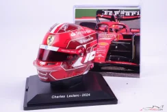 Charles Leclerc 2024 mini přilba, Ferrari, 1:5 Spark