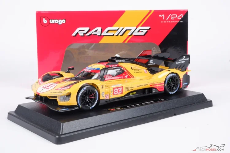 Ferrari 499P - AF Corse #83 Le Mans 2024, 1:24 Bburago Ferrari 499P - AF Corse #83 Le Mans 2024, 1:24 Bburago