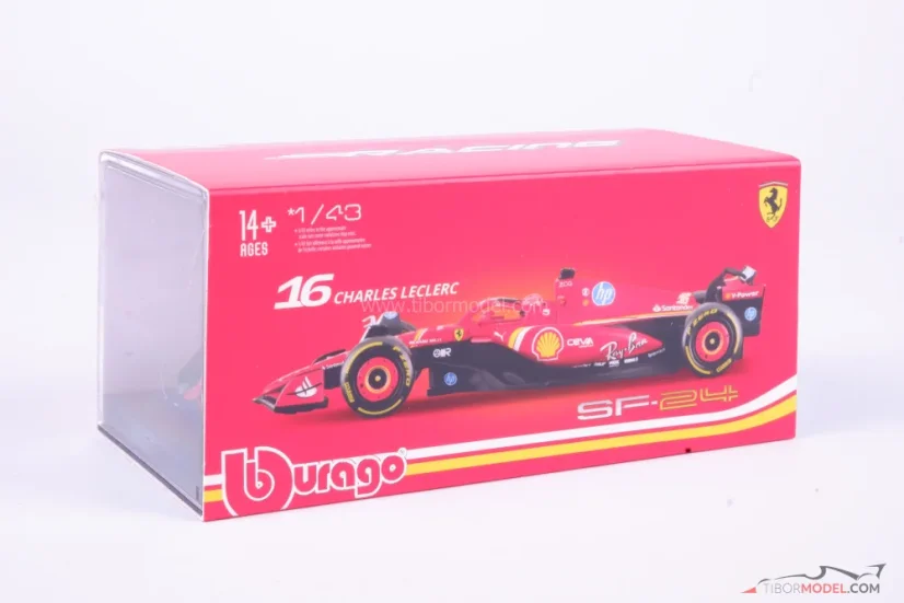 Ferrari SF-24 - Charles Leclerc (2024), 1:43 BBurago Signature