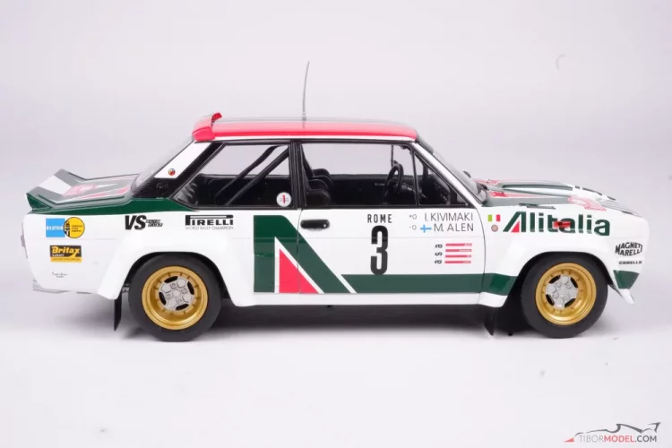 Fiat 131 Abarth, Alén/ Kivimäki (1979), Rally Monte Carlo, 1:18 Solido