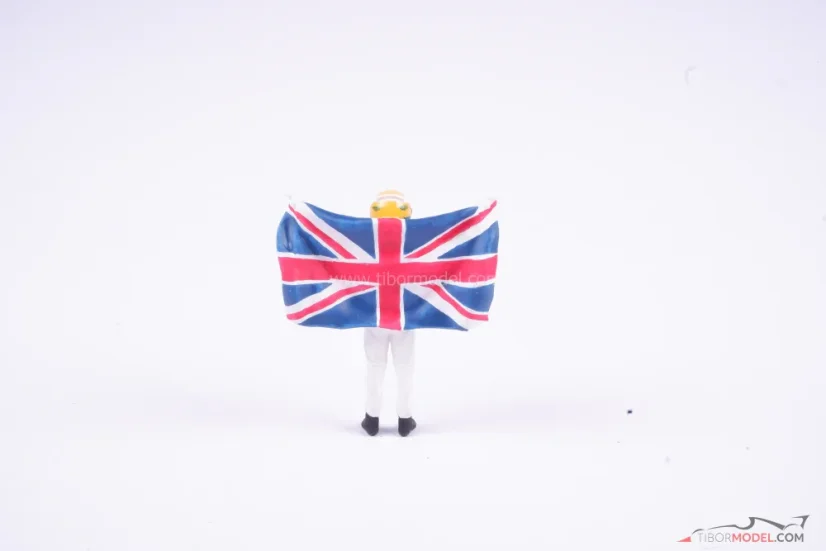 Lewis Hamilton s vlajkou, McLaren 2007, 1:43 Cartrix