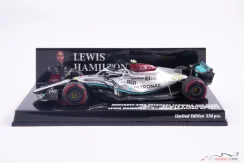 Mercedes W13 - Lewis Hamilton (2022), Brazilian GP, 1:43 Minichamps