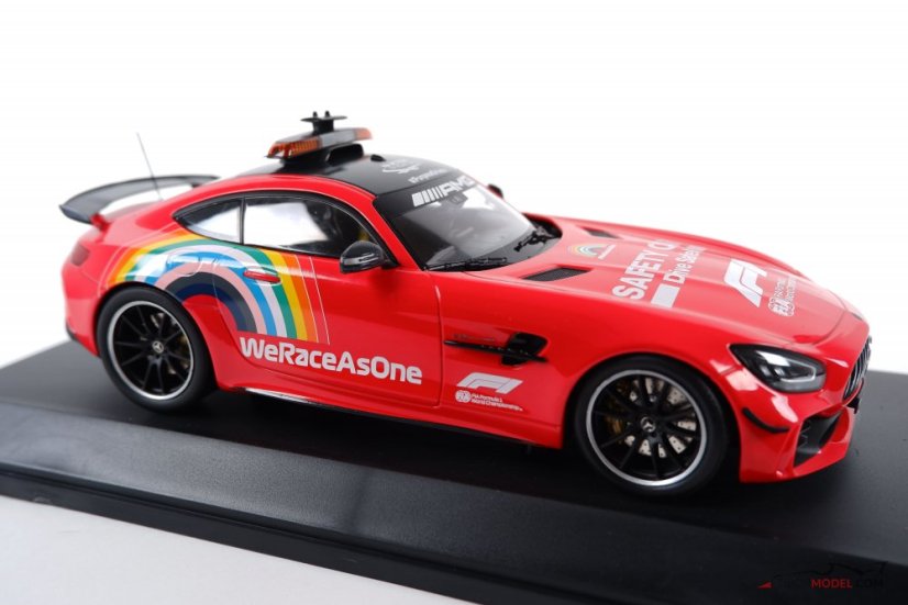 Safety Car Mercedes-Benz AMG GT-R červený (2020), 1:18 Minichamps