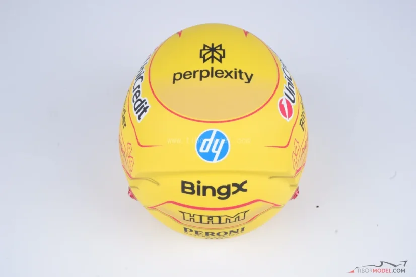 Lewis Hamilton 2026 Ferrari mini helmet, 1:2 Bell