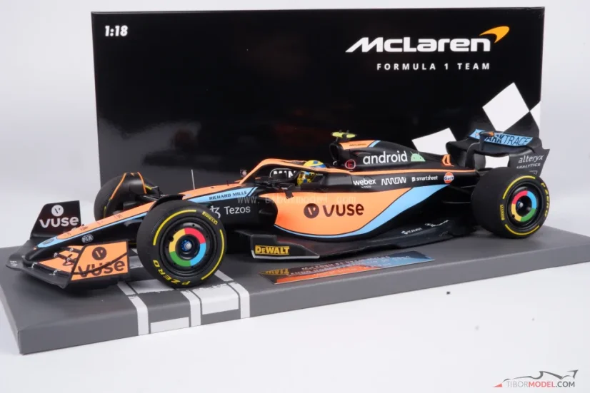 McLaren MCL36 - Lando Norris (2022), Bahrajn, 1:18 Minichamps
