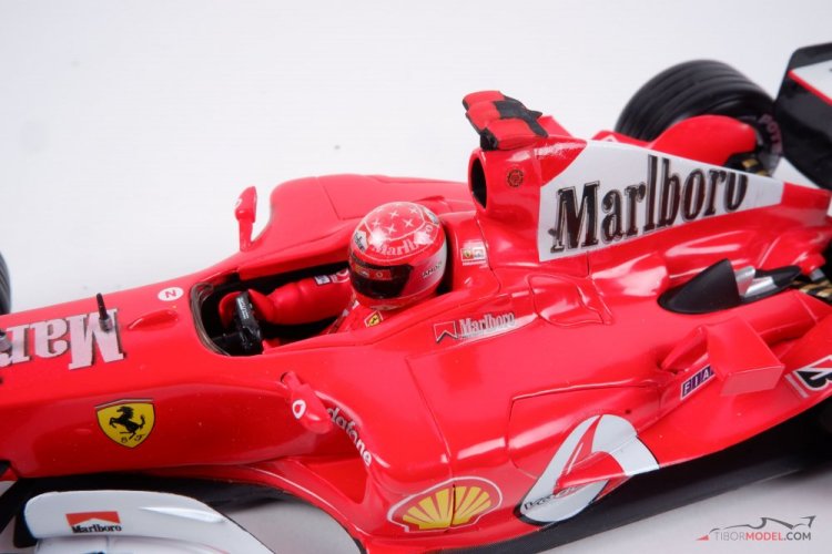 Model car Ferrari F2004 Schumacher Monza 1:18 | Tibormodel.com