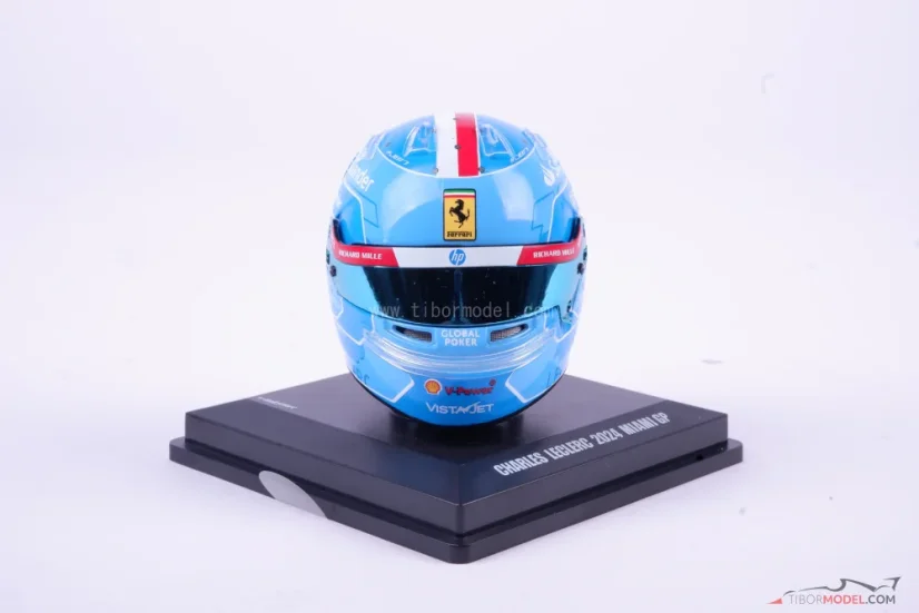 Charles Leclerc 2024 VC Miami mini přilba, Ferrari, 1:5 Looksmart
