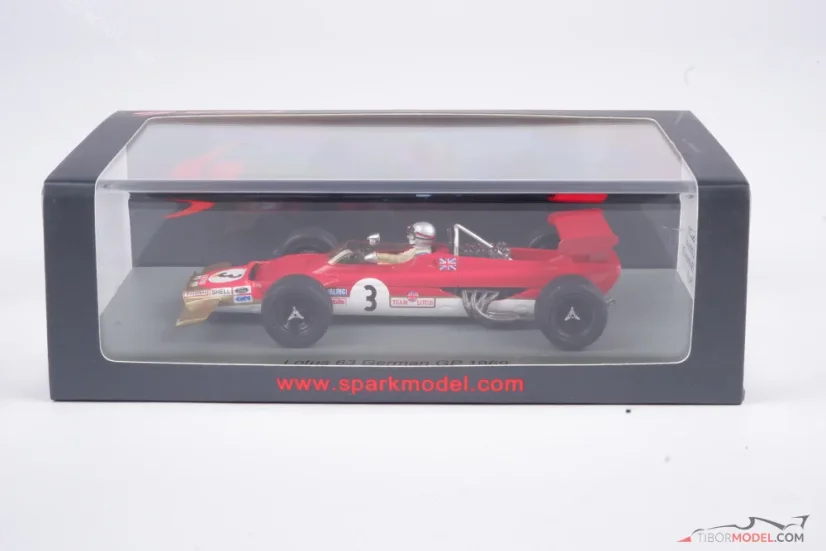 Lotus 63 - Mario Andretti (1969), VC Německa, 1:43 Spark