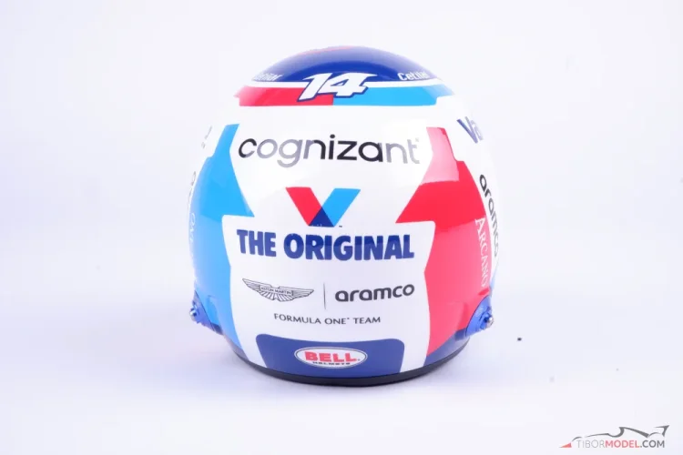 Fernando Alonso 2024 VC Monaka, Aston Martin přilba, 1:2 Bell