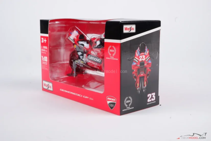 Ducati GP24 - Enea Bastianini (2024), 1:18 Maisto