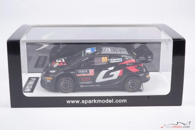 Toyota Yaris Rally1 - Rovanpera/Halttunen (2024), Szafari rally, 1:43 Spark